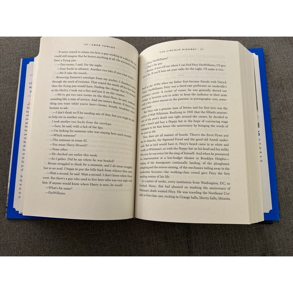 The Lincoln Highway - Paperback By Towles Amor - VERY GOOD - Picture 9 of 10